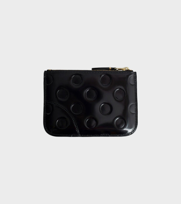 Comme des Garcons Wallet - Dots Wallet Black/Black