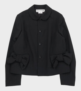 Comme des Garcons Girl Ladies Bow Jacket Black