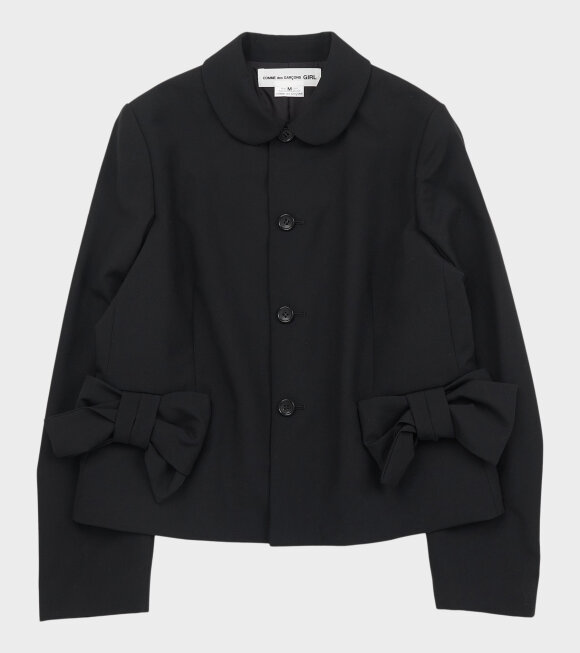 Comme des Garcons Girl - Ladies Bow Jacket Black