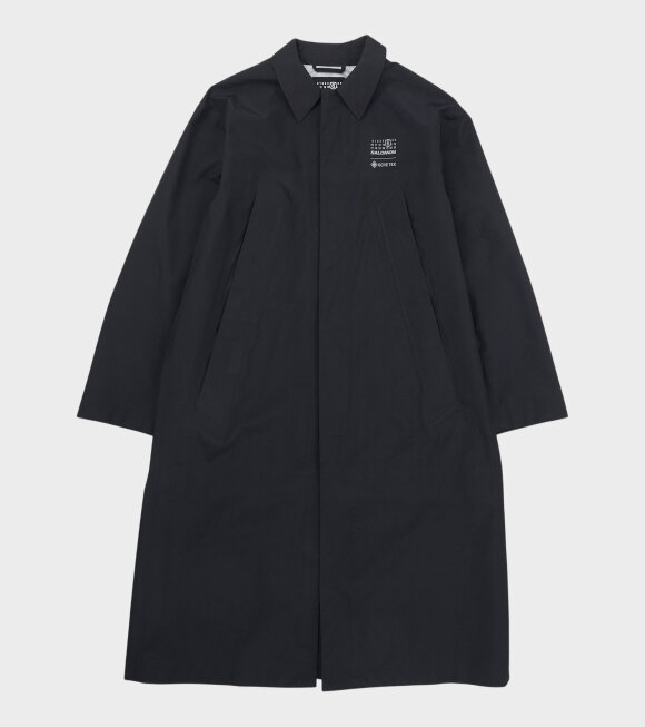 MM6 Maison Margiela X Salomon - Gore-tex Trench Coat Black