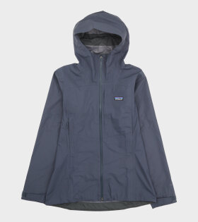 W's Boulder Fork Rain Jacket Smolder Blue