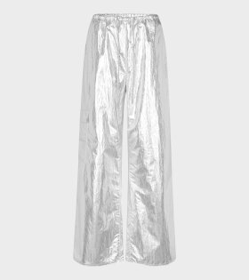 Lak Pants Silver Metallic