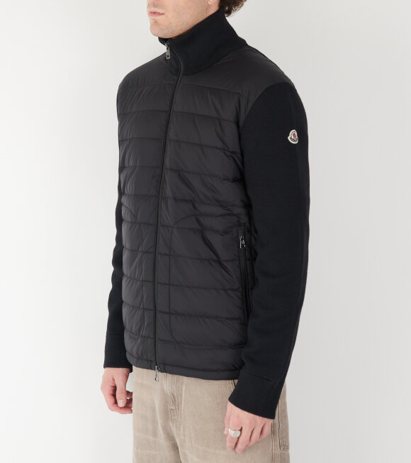 Moncler - Padded Cardigan Black