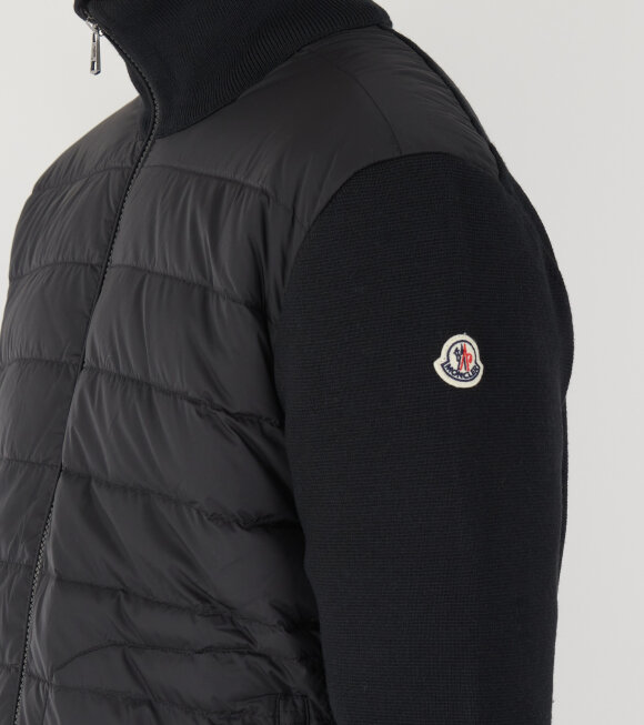 Moncler - Padded Cardigan Black