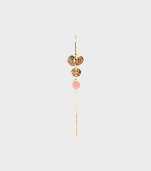 Leleah - Clea Earring Pink Rhodocrosite 