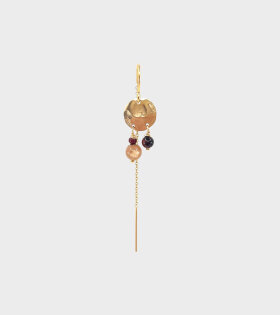 Falke Earring Brown Rhodocrosite 