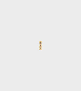 Mao 3 Earring Gold