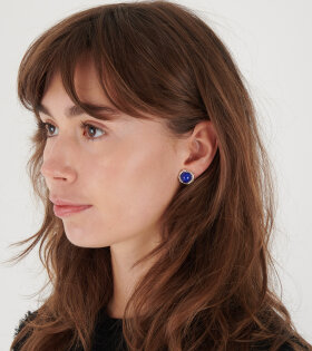 Lulu Lapis Earrings Silver