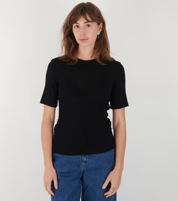 Gudrun & Gudrun - Brita T-shirt Black