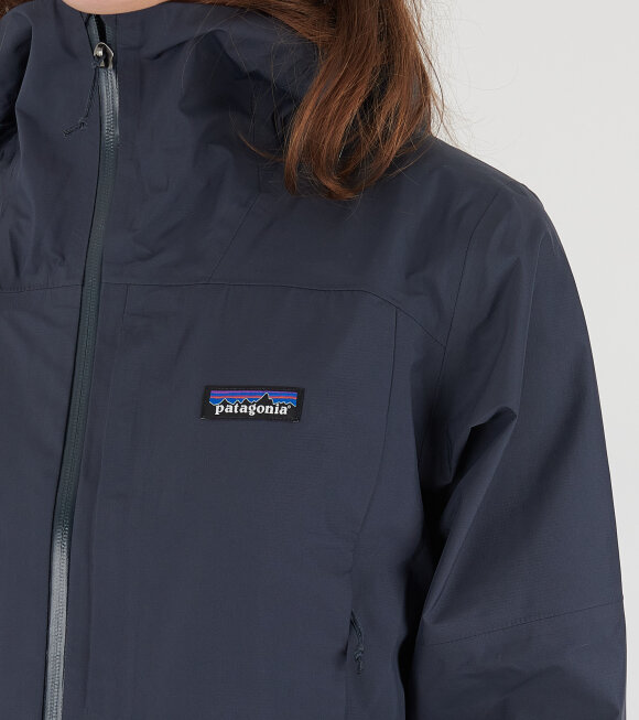 Patagonia - W's Boulder Fork Rain Jacket Smolder Blue