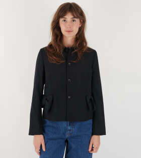 Comme des Garcons Girl Ladies Bow Jacket Black