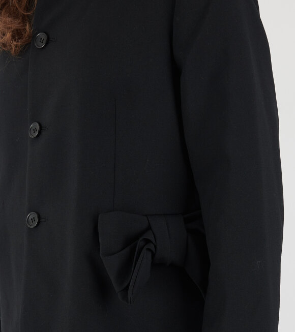 Comme des Garcons Girl - Wool Bow Jacket Black