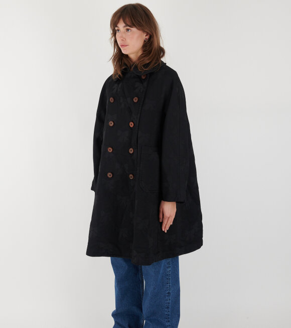 Comme des Garcons Girl - Bow Coat Black