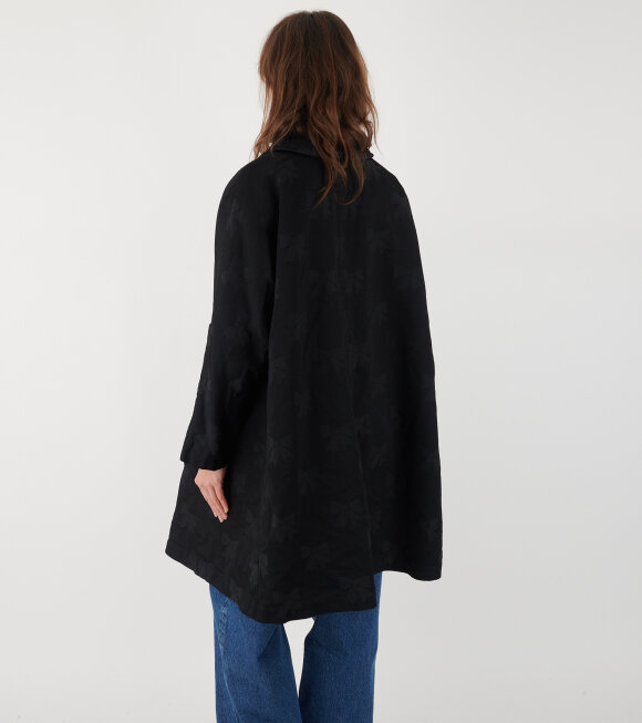 Comme des Garcons Girl - Bow Coat Black