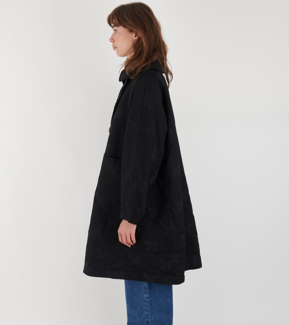 Comme des Garcons Girl - Bow Coat Black