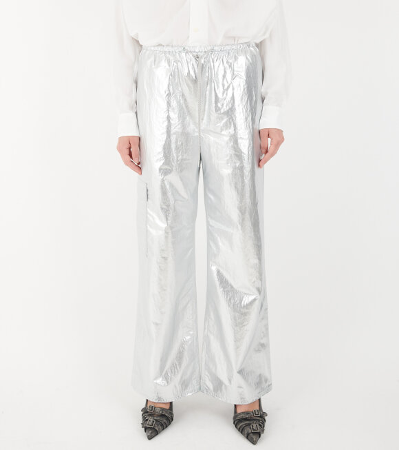 Saks Potts - Lak Pants Silver Metallic