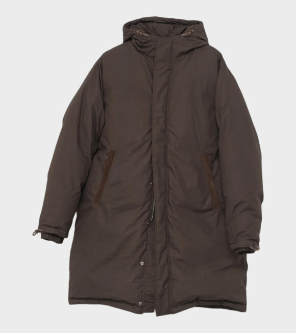 AF Agger - Re:Down Puffer Coat Dark Brown