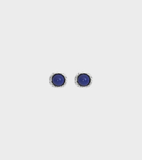 Lulu Lapis Earrings Silver