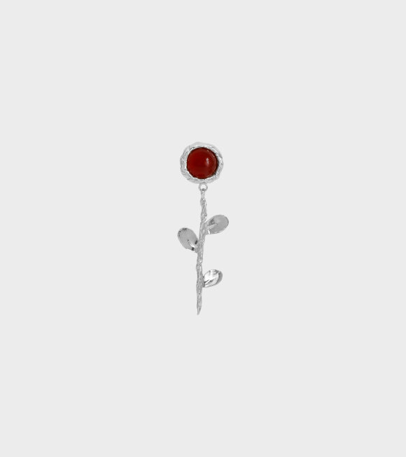 Corali - Viola Carnelian Earring Silver