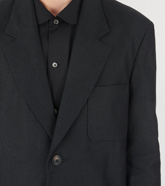 Our Legacy - Embrace Blazer Draping Black Canvas