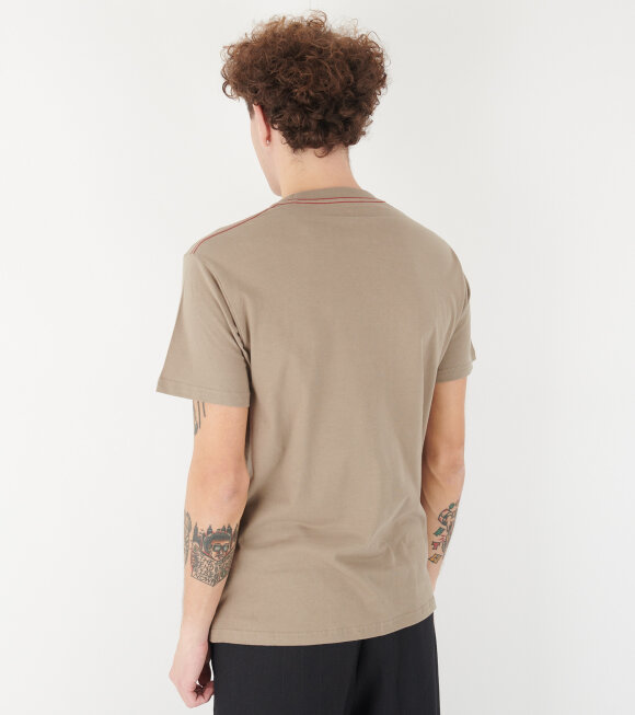 Snow Peak - Soft Cotton Logo S/S T-Shirt Beige