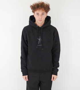 OG Diamond Stitch Hoodie Black