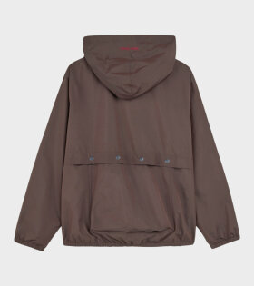 WB Nylon Anorak Brown