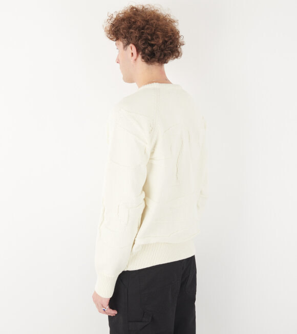 Dancer - Triple Logo Knit Natural