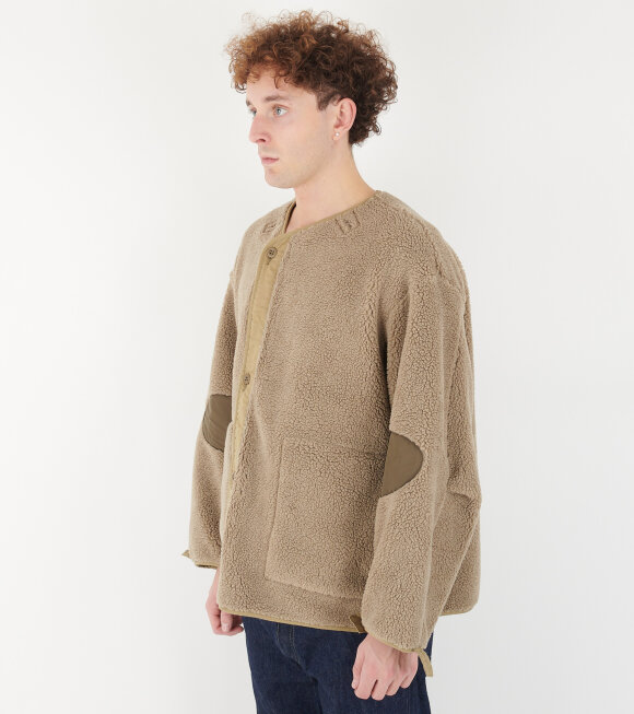 OrSlow - Fish Tail Coat Liner Graige Green