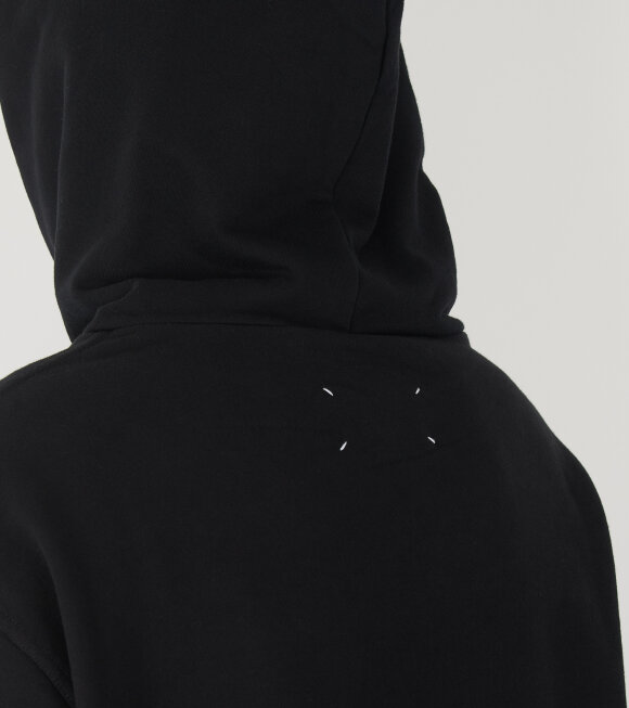 Maison Margiela - Logo Hoodie Black