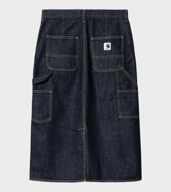 Carhartt WIP - W Single Knee Skirt Rinsed Blue