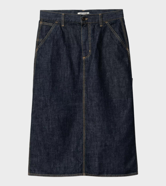 Carhartt WIP - W Single Knee Skirt Rinsed Blue