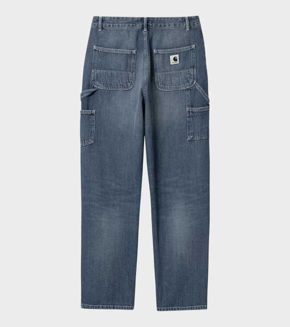 Carhartt WIP - W Pierce Pant Straight Blue Dark Used Wash