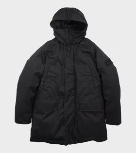 Ghost Performance Twill Wool Down TC Coat Black