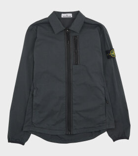 Nylon Overshirt Dark Grey 