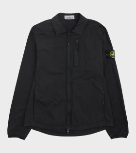 Nylon Overshirt Black