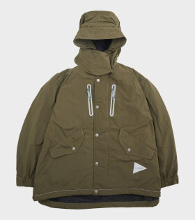 Fishtail Octa Coat Army Green