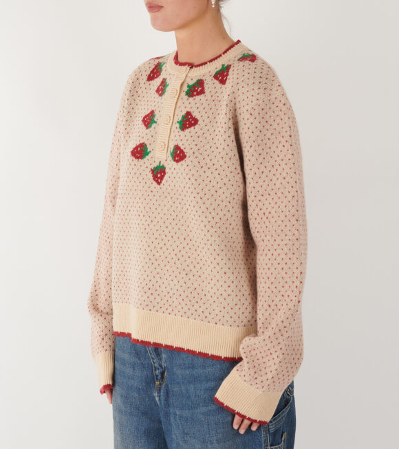 Helmstedt - Allie Sweater Strawberry