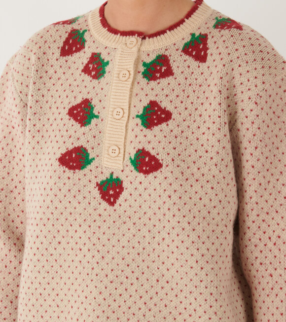 Helmstedt - Allie Sweater Strawberry