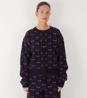 Lilly Cardigan Alien Black