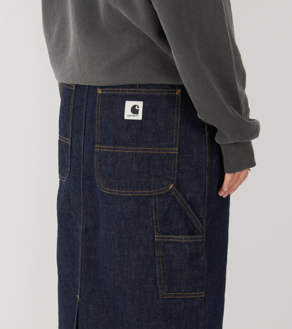 Carhartt WIP - W Single Knee Skirt Rinsed Blue