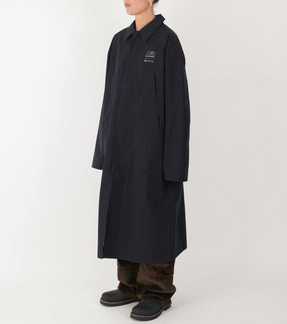 MM6 Maison Margiela X Salomon - Gore-tex Trench Coat Black