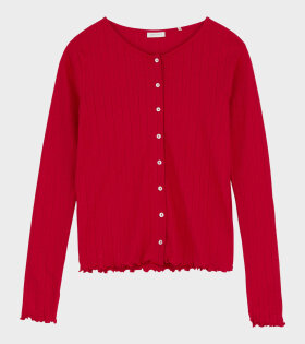 Edie Cardigan Aurora Red