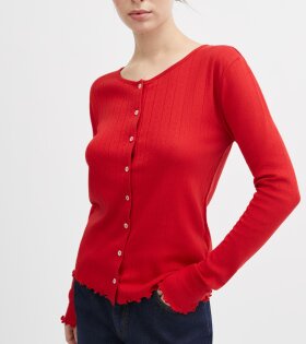 Edie Cardigan Aurora Red