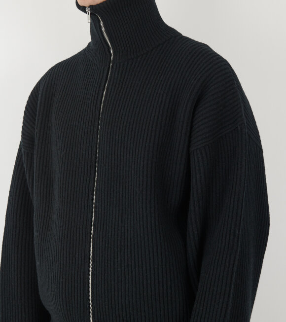 66 North - Vonarstræti Zip Sweater Black