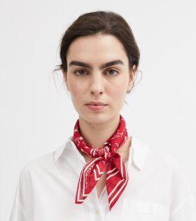 Classic Scarf Aurora Red