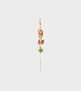 Lulu Earring Green Jade 