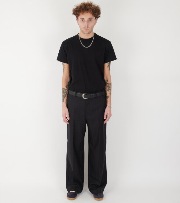 Maison Margiela - Leather Belt Black