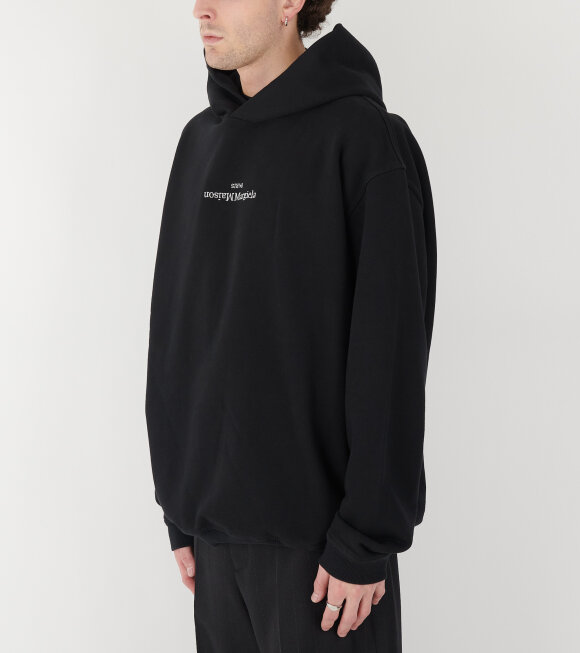 Maison Margiela - Logo Hoodie Black