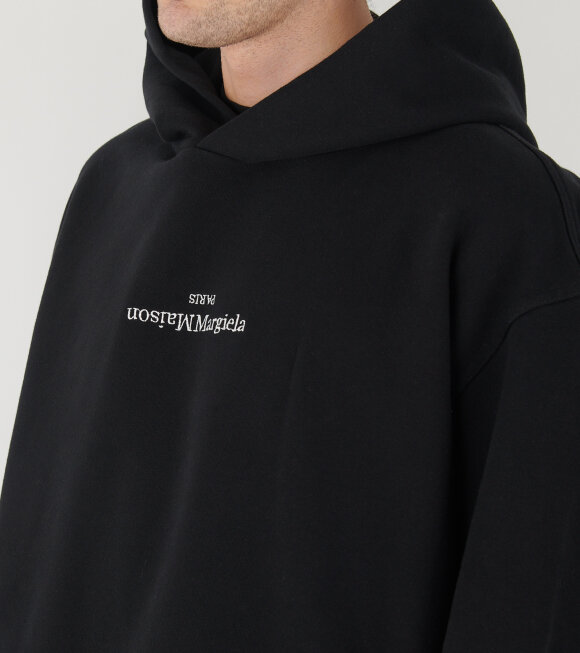 Maison Margiela - Logo Hoodie Black